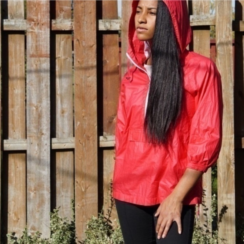 Eddie‎ Bauer Hooded Windbreaker Pullover Jacket
